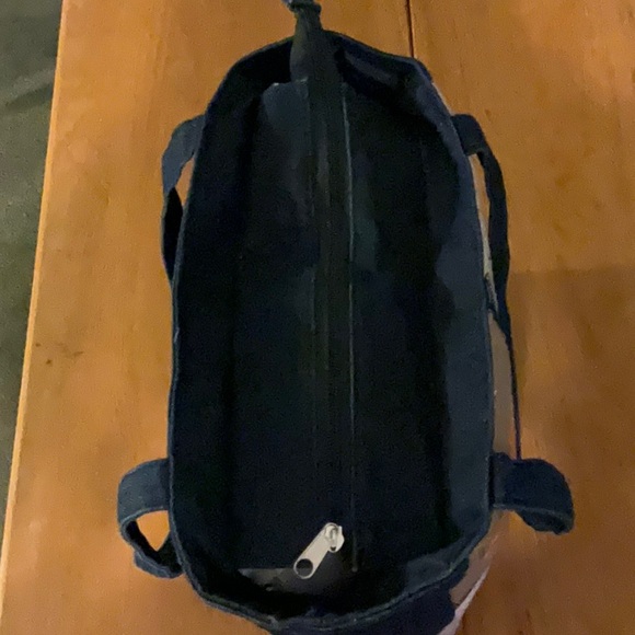 Denim and felt applique fall purse or tote - Picture 9 of 10